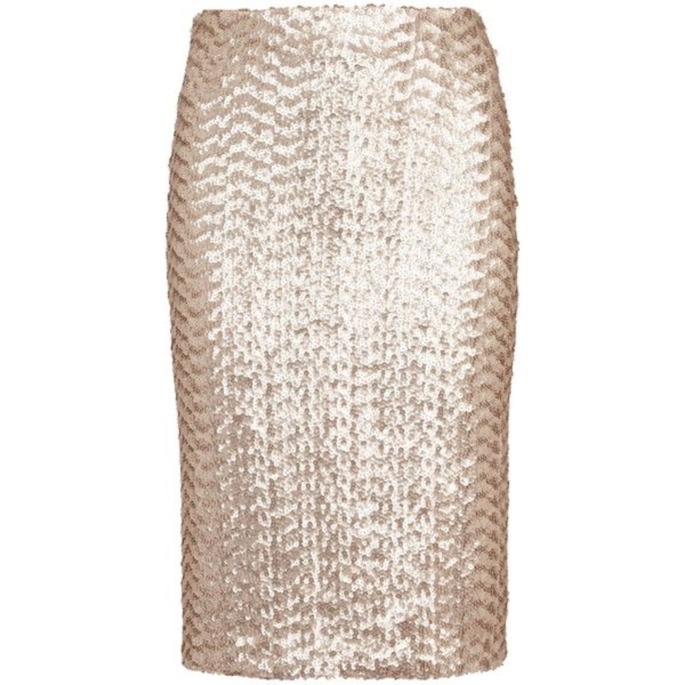 Alice + Olivia Ramos Sequined Pencil Skirt size 0